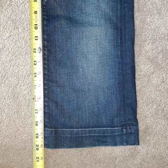 7 For All Mankind Cropped Capri Jeans - Picture 4 of 7